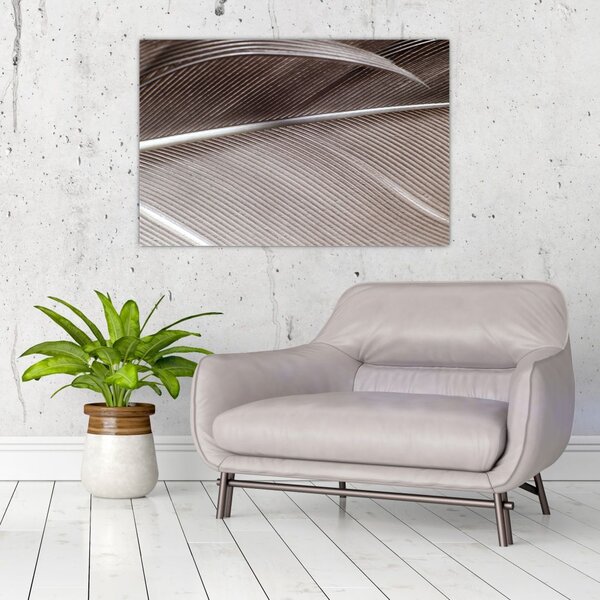 Tablou cu fibre abstacte (90x60 cm)
