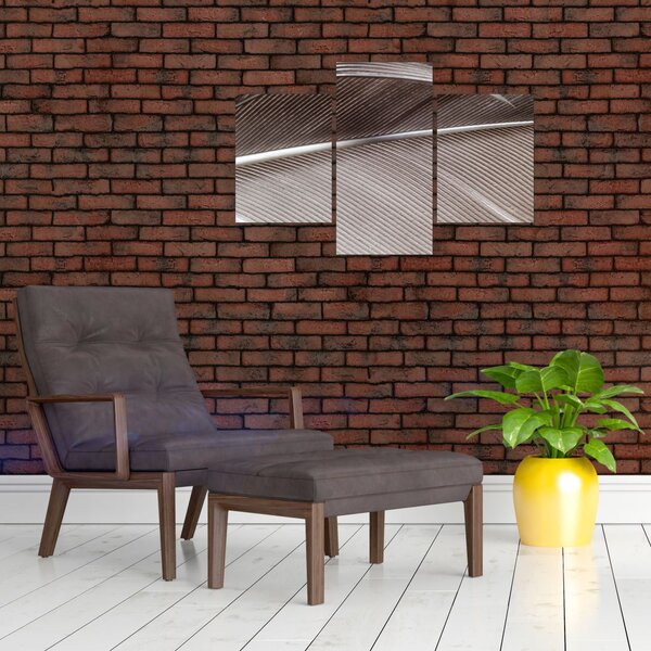 Tablou cu fibre abstacte (90x60 cm)
