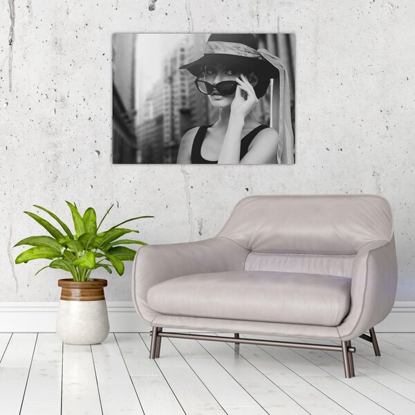Tablou cu femeie (70x50 cm)
