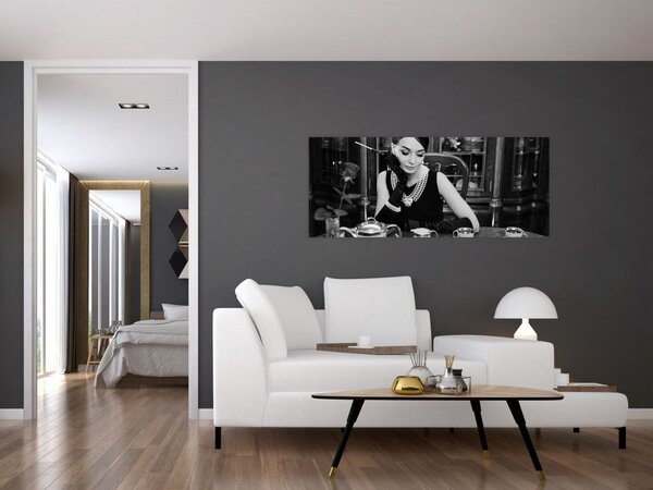 Tablou cu femeie (120x50 cm)