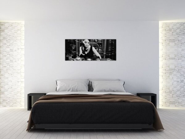 Tablou cu femeie (120x50 cm)