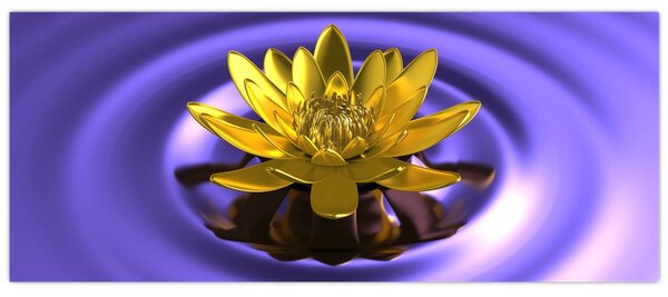 Tablou - Lotus (120x50 cm)