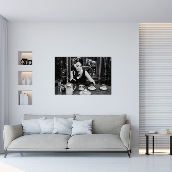 Tablou cu femeie (90x60 cm)