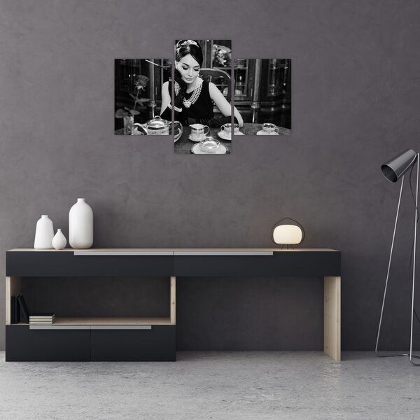 Tablou cu femeie (90x60 cm)