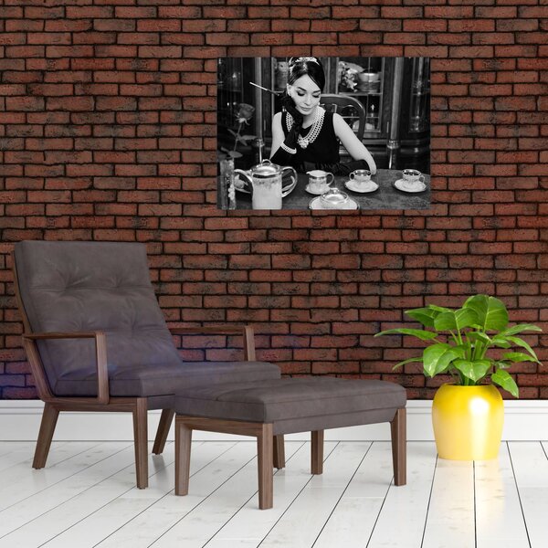 Tablou cu femeie (70x50 cm)