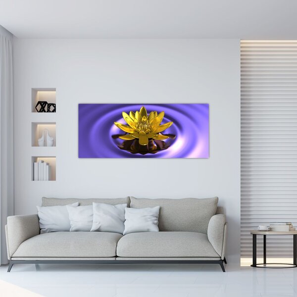 Tablou - Lotus (120x50 cm)