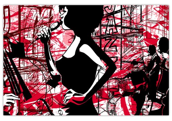 Tablou - Jazz (90x60 cm)