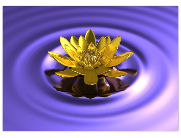 Tablou - Lotus (70x50 cm)
