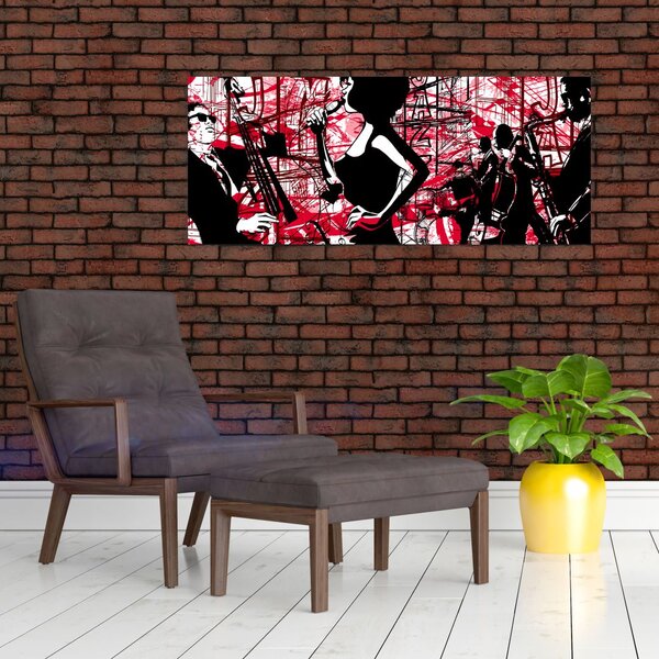 Tablou - Jazz (120x50 cm)