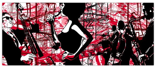 Tablou - Jazz (120x50 cm)