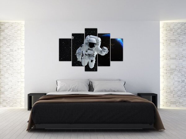 Tablou - Astronaut în Cosmos (150x105 cm)