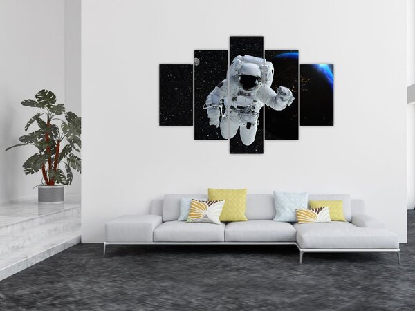 Tablou - Astronaut în Cosmos (150x105 cm)