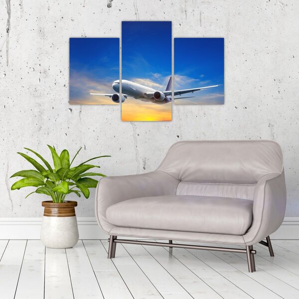 Tablou cu avion (90x60 cm)