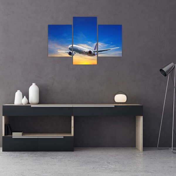 Tablou cu avion (90x60 cm)