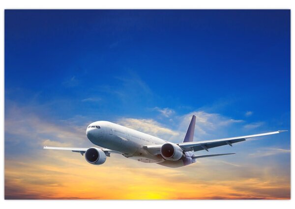 Tablou cu avion (90x60 cm)