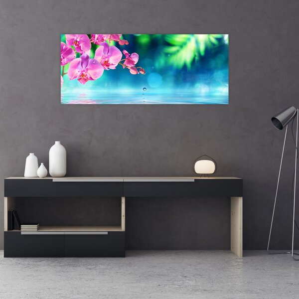 Tablou - Orhidee (120x50 cm)