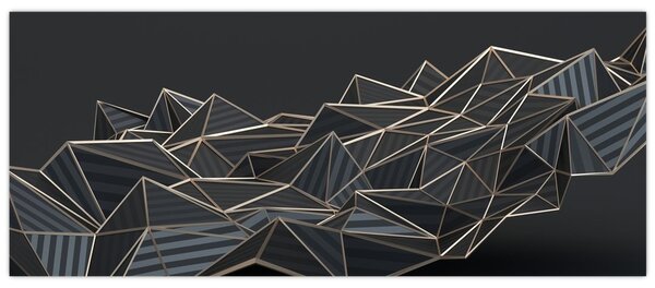 Tablou abstracției (120x50 cm)
