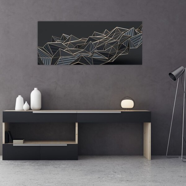 Tablou abstracției (120x50 cm)