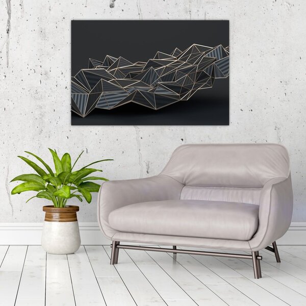 Tablou abstracției (90x60 cm)