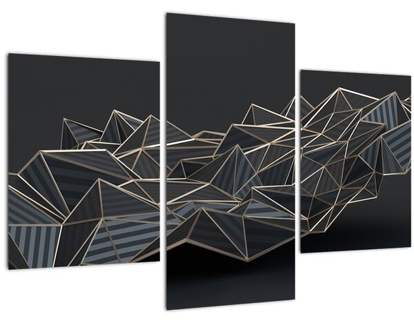 Tablou abstracției (90x60 cm)