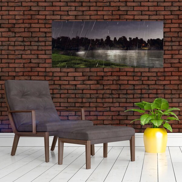 Tablou - Seara ploioasă (120x50 cm)