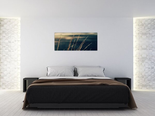 Tablou cu ierburi (120x50 cm)