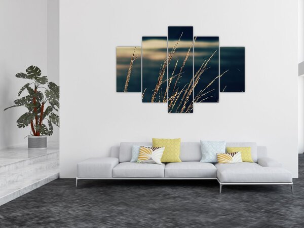 Tablou cu ierburi (150x105 cm)