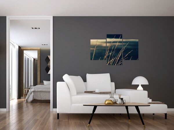 Tablou cu ierburi (90x60 cm)