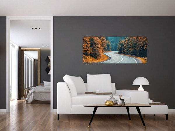 Tablou - Drumul cu serpentine (120x50 cm)