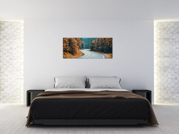 Tablou - Drumul cu serpentine (120x50 cm)