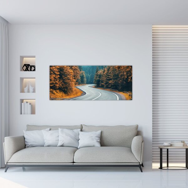Tablou - Drumul cu serpentine (120x50 cm)