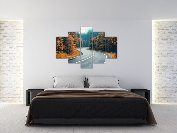 Tablou - Drumul cu serpentine (150x105 cm)