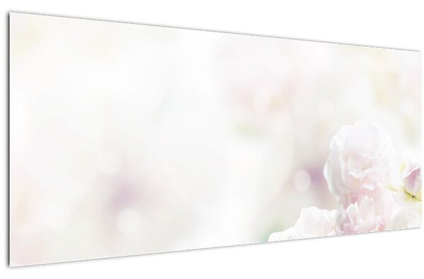 Tablou cu flori fragede (120x50 cm)