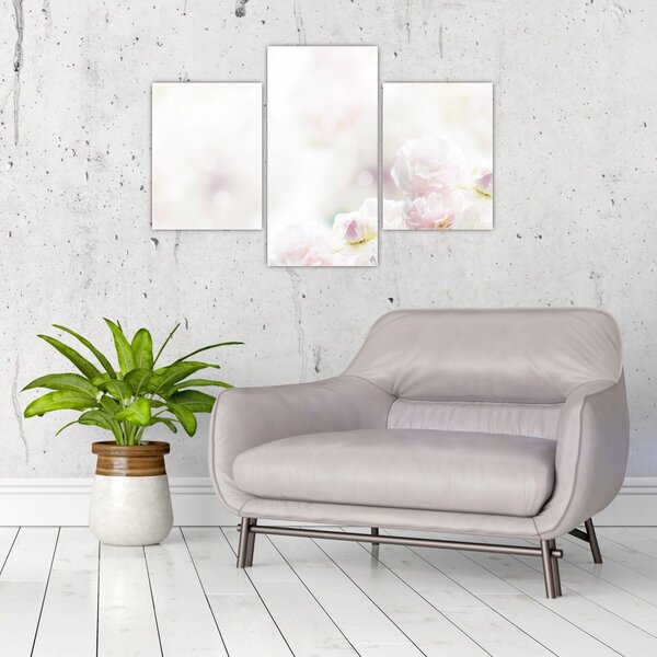 Tablou cu flori fragede (90x60 cm)