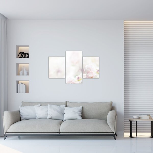 Tablou cu flori fragede (90x60 cm)