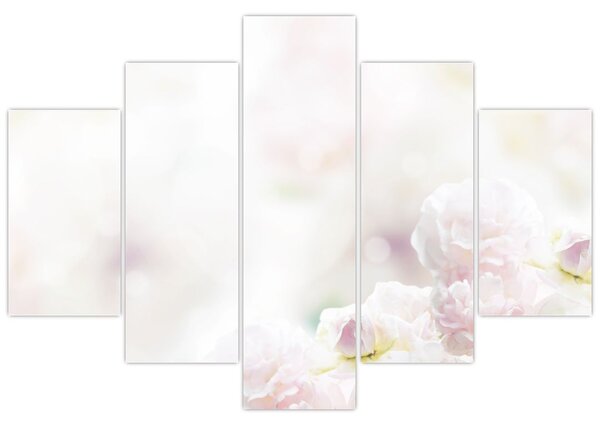 Tablou cu flori fragede (150x105 cm)
