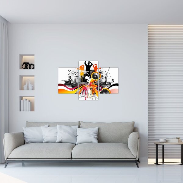 Tablou - Muzica (90x60 cm)