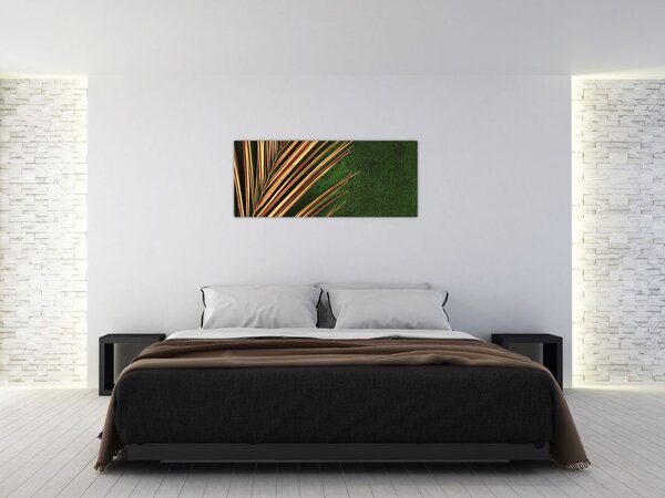 Tablou cu frunză (120x50 cm)