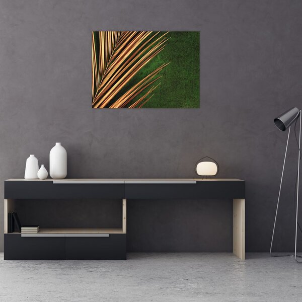 Tablou cu frunză (70x50 cm)