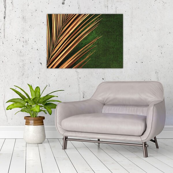 Tablou cu frunză (70x50 cm)
