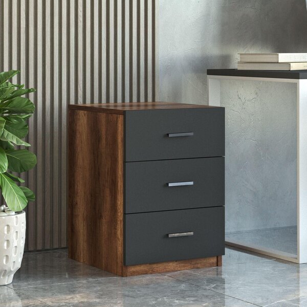 Set mobilier de birou Linta, 5 piese, 140x74x60 cm