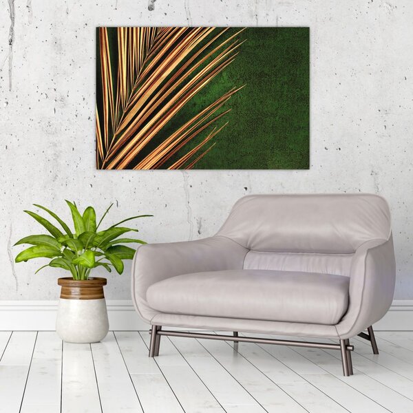 Tablou cu frunză (90x60 cm)