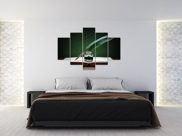 Tablou cu stilou sriind (150x105 cm)