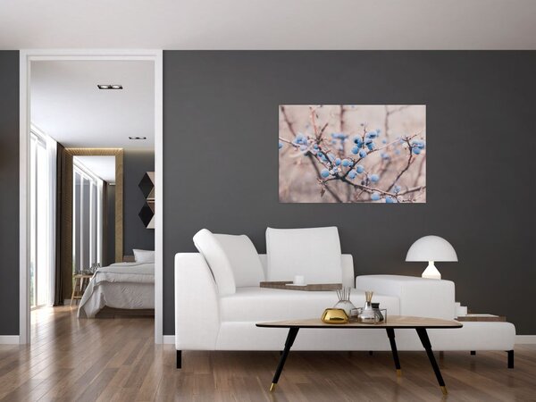 Tablou cu fructe pe tufiș (90x60 cm)