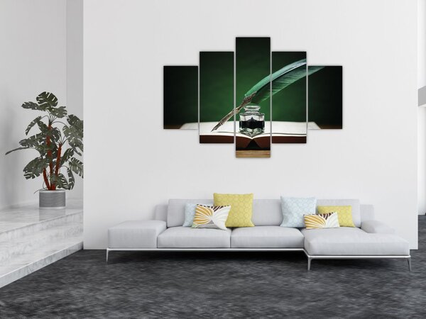 Tablou cu stilou sriind (150x105 cm)