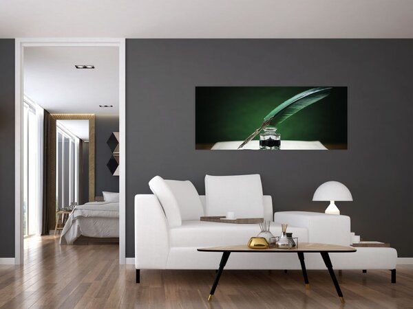 Tablou cu stilou sriind (120x50 cm)