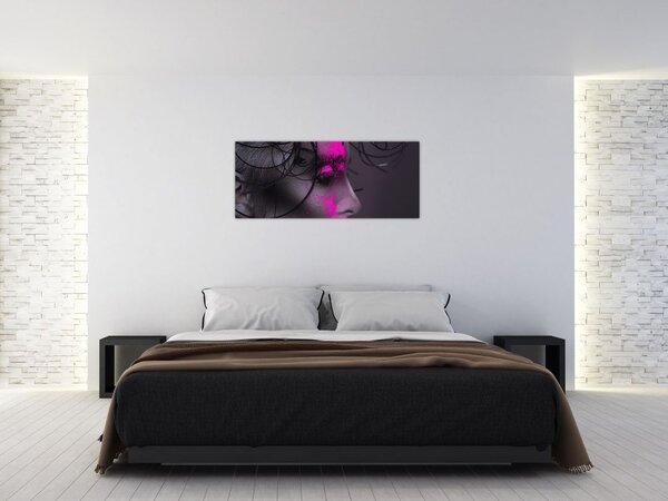 Tablou femeii (120x50 cm)