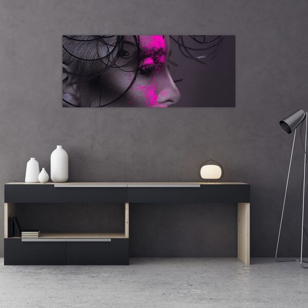 Tablou femeii (120x50 cm)