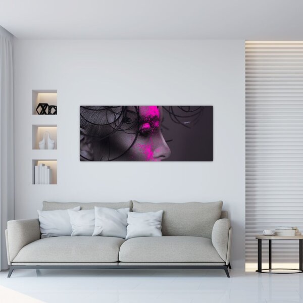 Tablou femeii (120x50 cm)