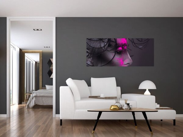 Tablou femeii (120x50 cm)